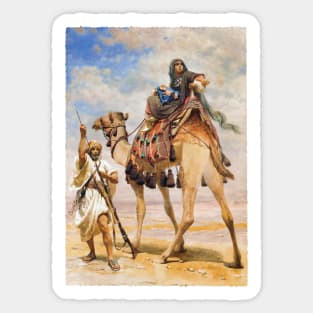 The Flight into Egypt Sticker